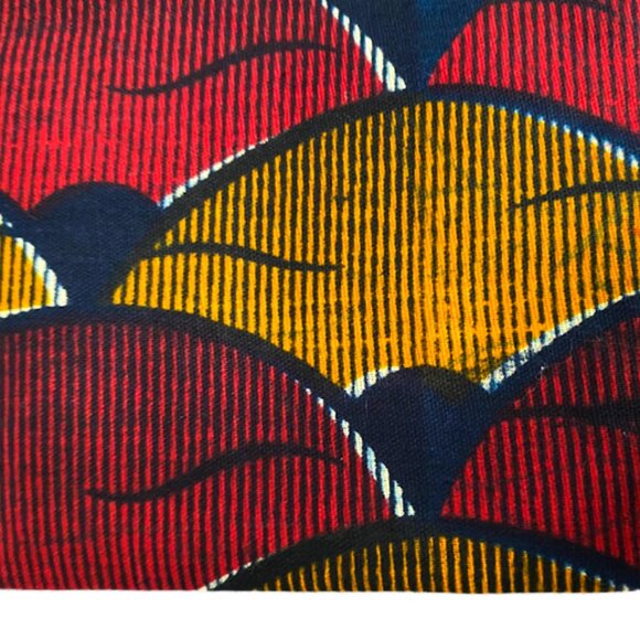 CSAO Paris Artisan Handmade Pencil Makeup Pattern Pouch Pocket Senegal Africa - Picture 5 of 8